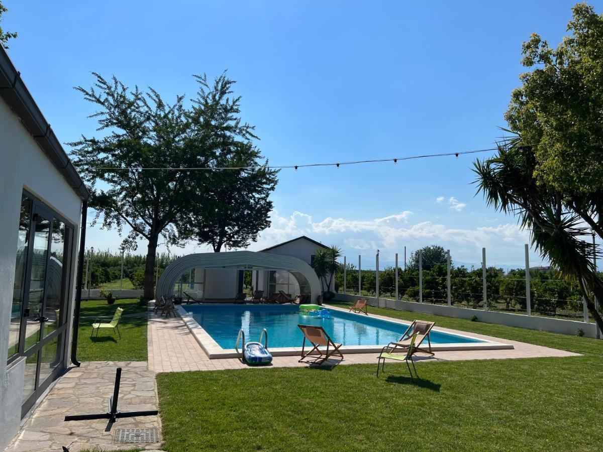 Вилла Masseria Brica Rossa Thurii Экстерьер фото